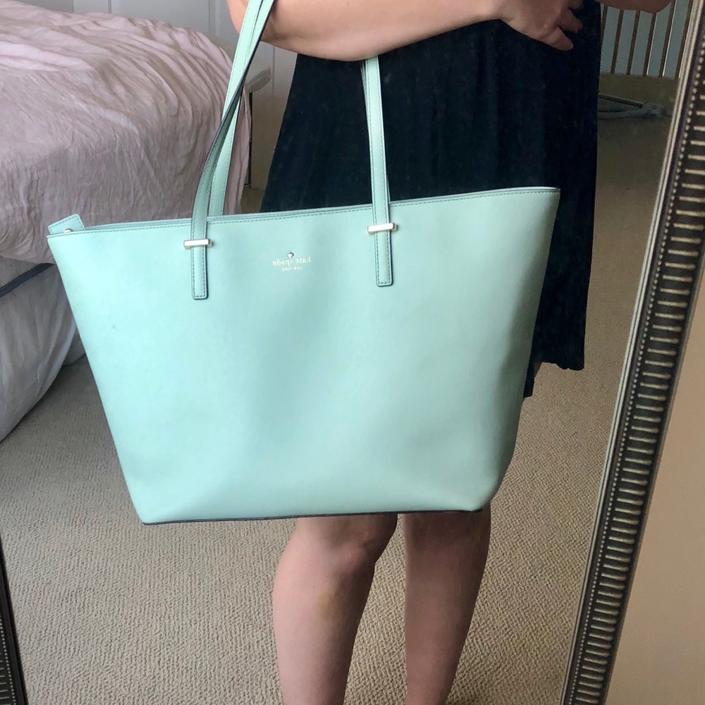 Mint Kate Spade Tote Bag